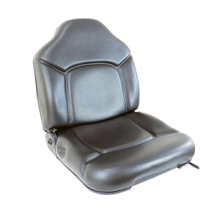 Asiento de carretilla elevadora ajustable con respaldo plegable universal del mercado de accesorios 